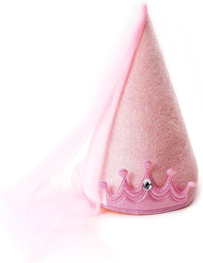 Little Adventures Princess Cone Hats for Girls | Amazon (US)