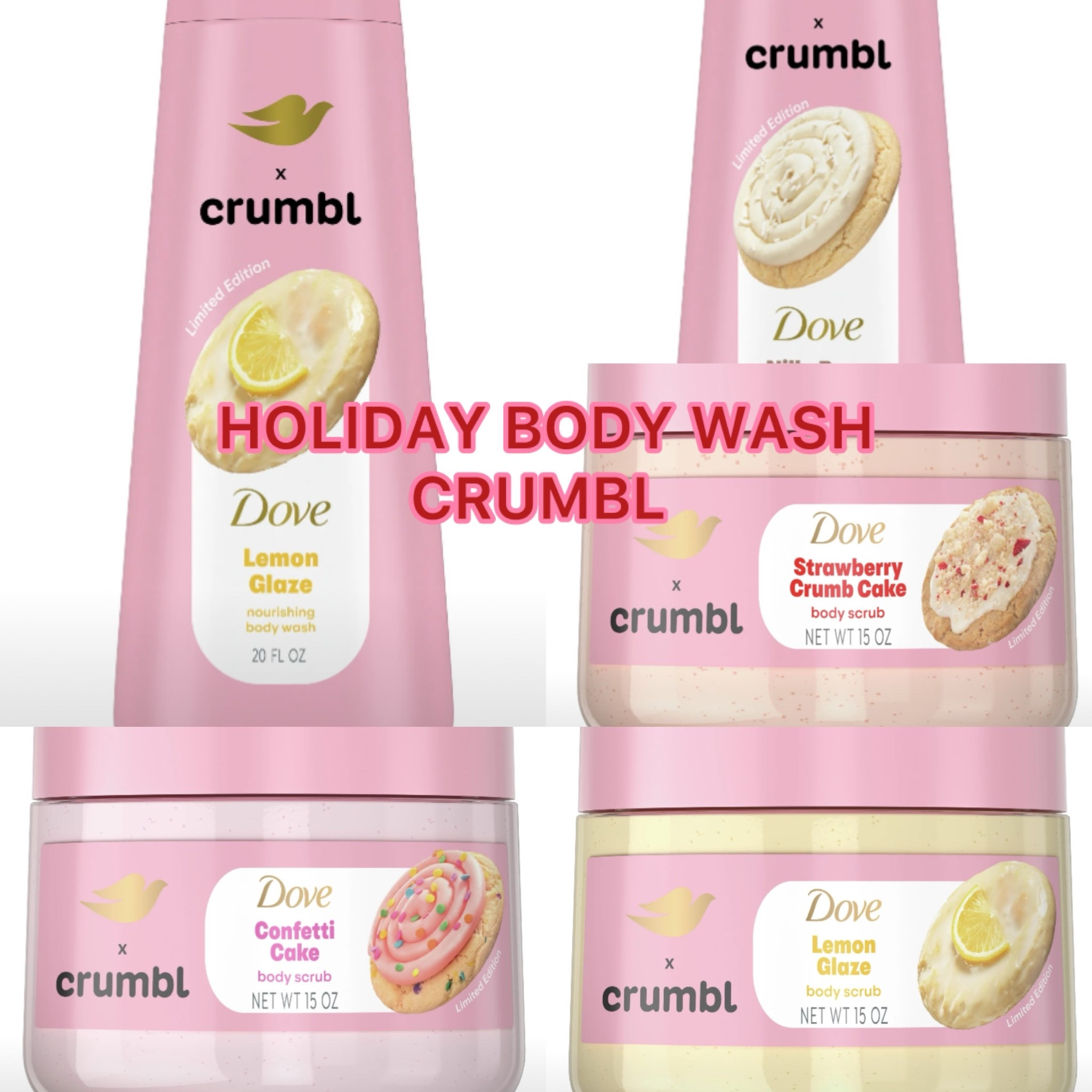 I love the different scents body washes have it now. This holiday collection makes me want to bake cookies in the oven. #walmartfinds #crumbl #bodywash

#LTKSaleAlert #LTKBeauty #LTKSeasonal