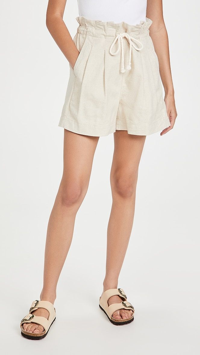 Natural Paperbag Shorts | Shopbop