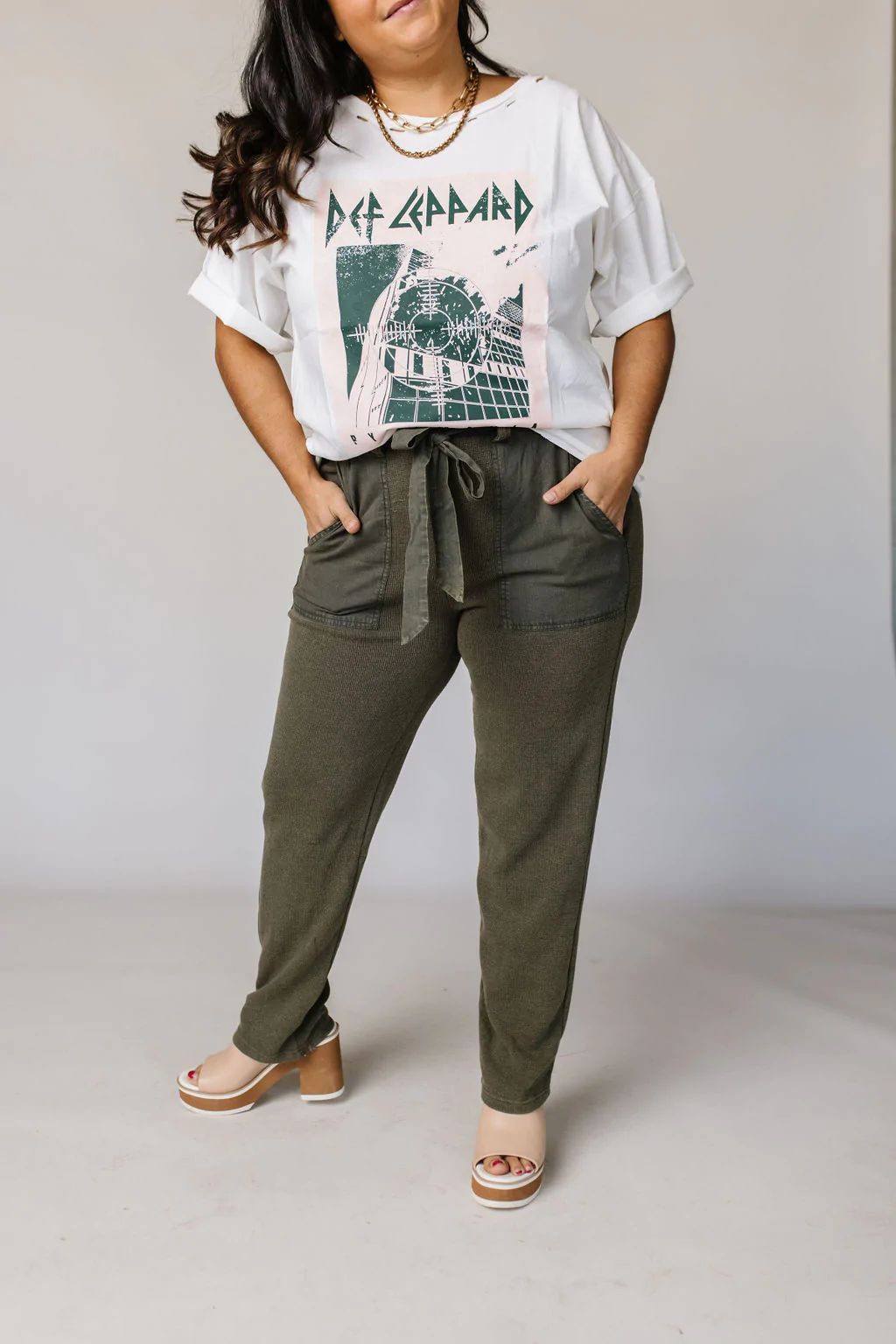 All Day Thermal Pants - Olive | Mindy Mae's Market