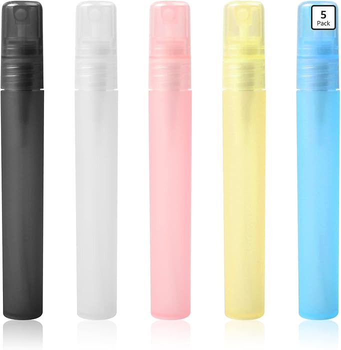 10ml/0.34 oz Mini Portable Pen Perfume Bottle Atomizer Perfume Bottle Refillable Perfume Spray Bo... | Amazon (US)