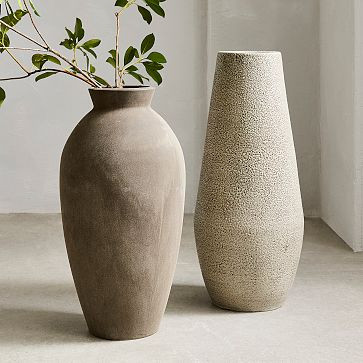 Sahar Ceramic Floor Vases | West Elm (US)