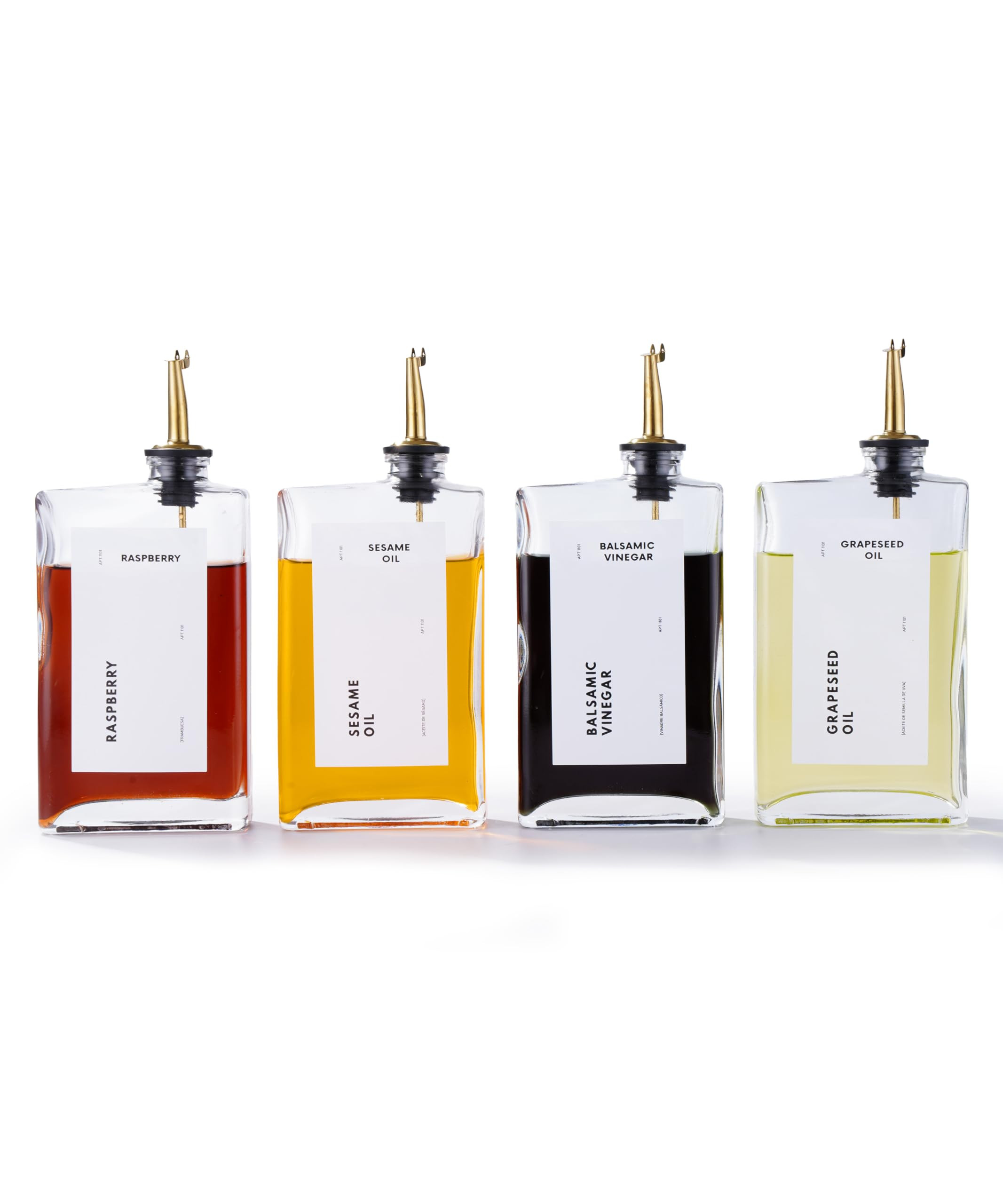 Olive Oil Dispenser for Kitchen, Cooking Oil and Vinegar Dispenser Set, Olive Oil Bottle, Soy sau... | Amazon (US)