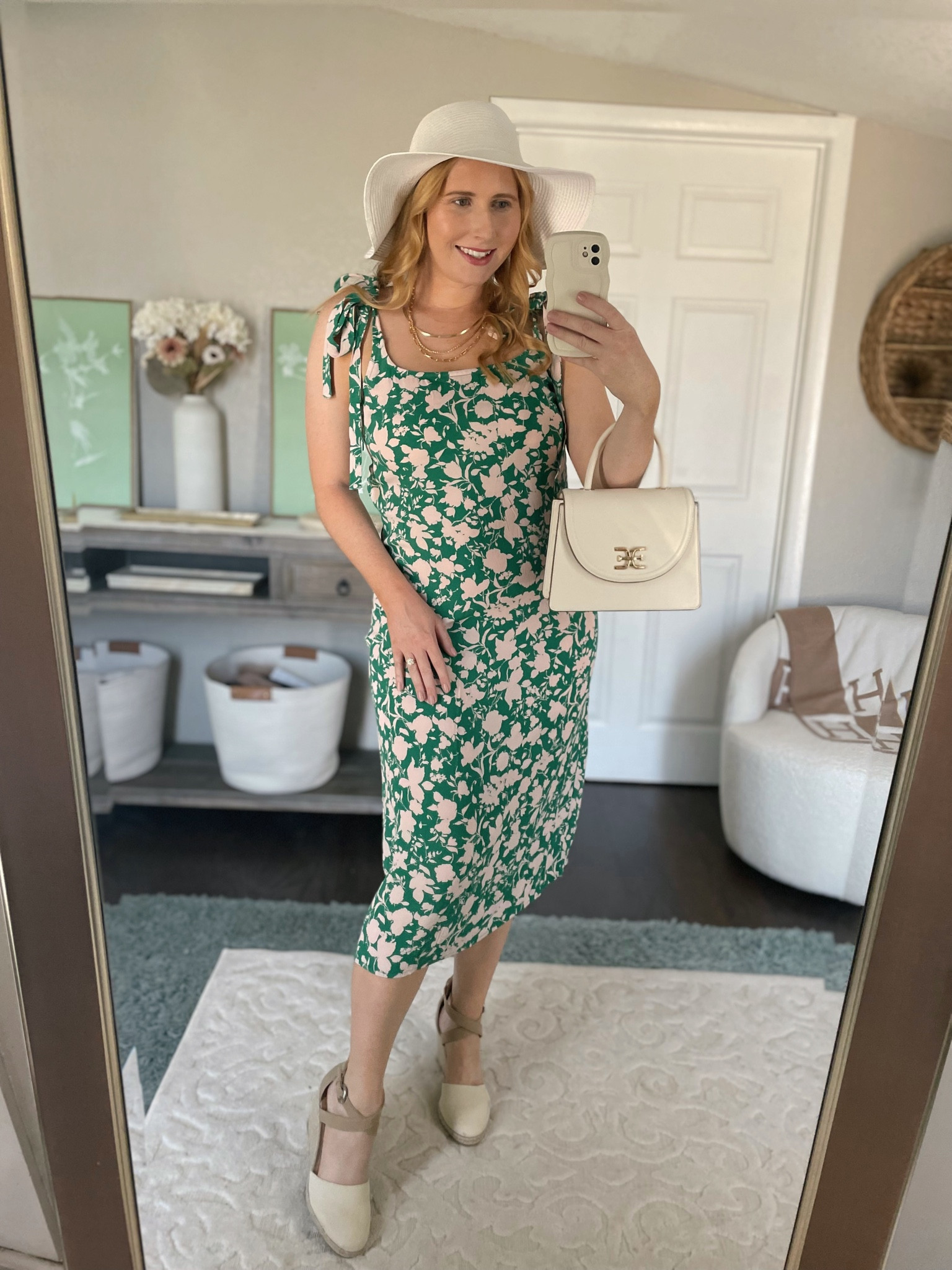 Walmart dress size medium! Adjustable straps! Free Assembly cotton material super soft! Under $40 // #walmartfashion

#LTKsalealert #LTKFind #LTKSeasonal