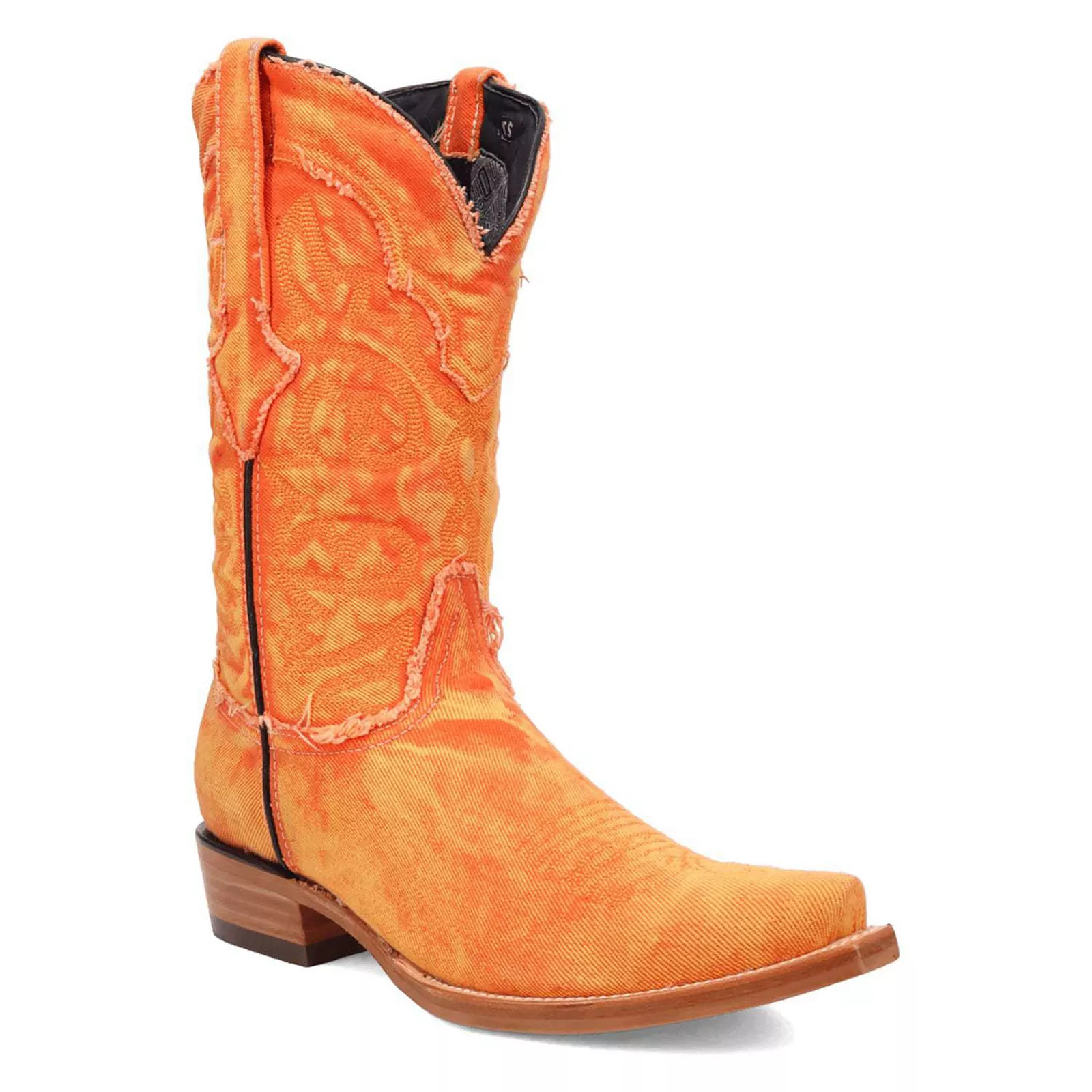 Dingo Big Easy Men's Denim Boots, Size: 9, Orange | Kohl's