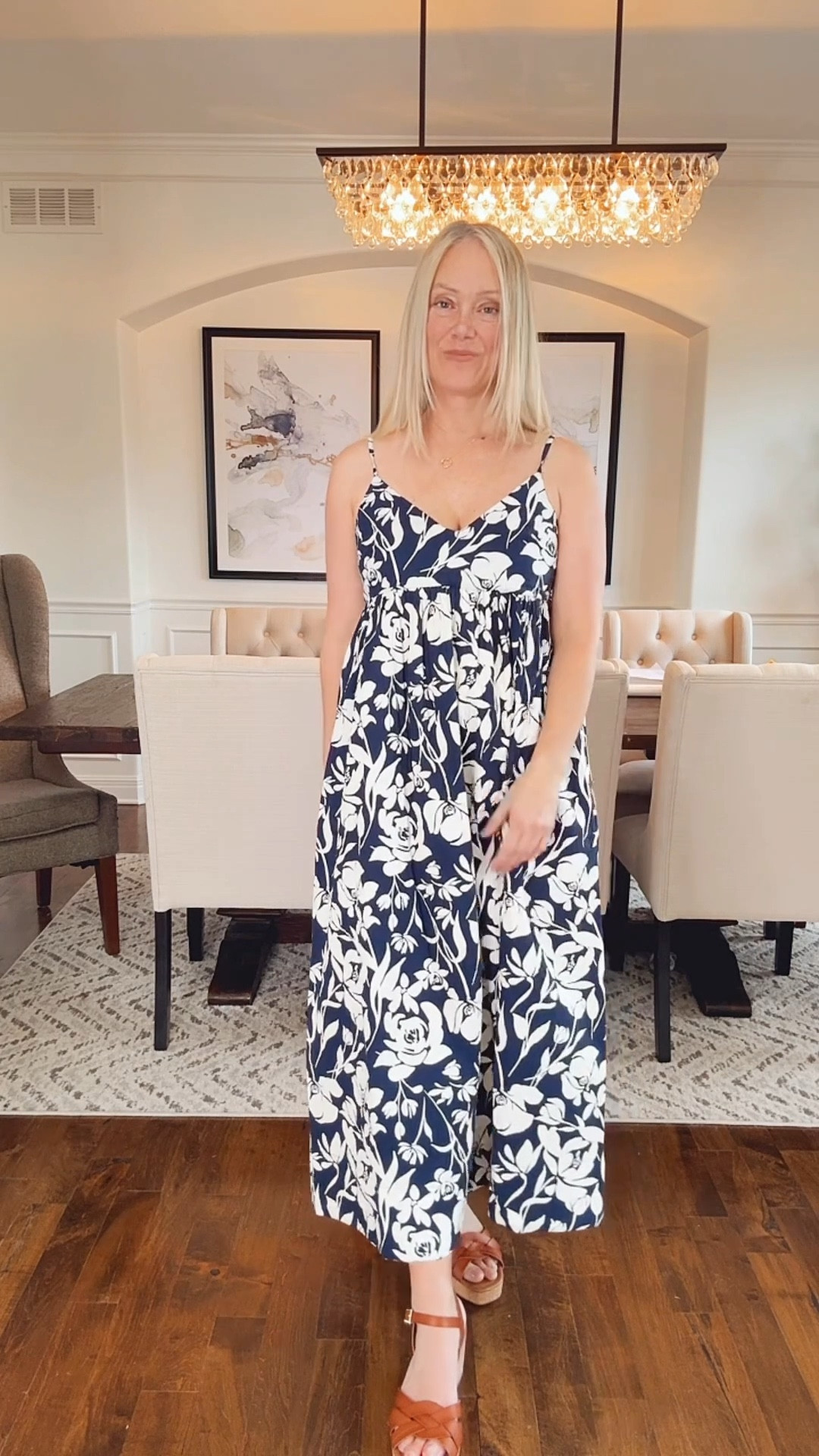 Target new release summer dress with spaghetti straps V-neck midi maxi length. Beautiful floral print. Perfect for a baby bump baby shower travel to a beach.

#LTKSpringSale #LTKTravel #LTKStyleTip