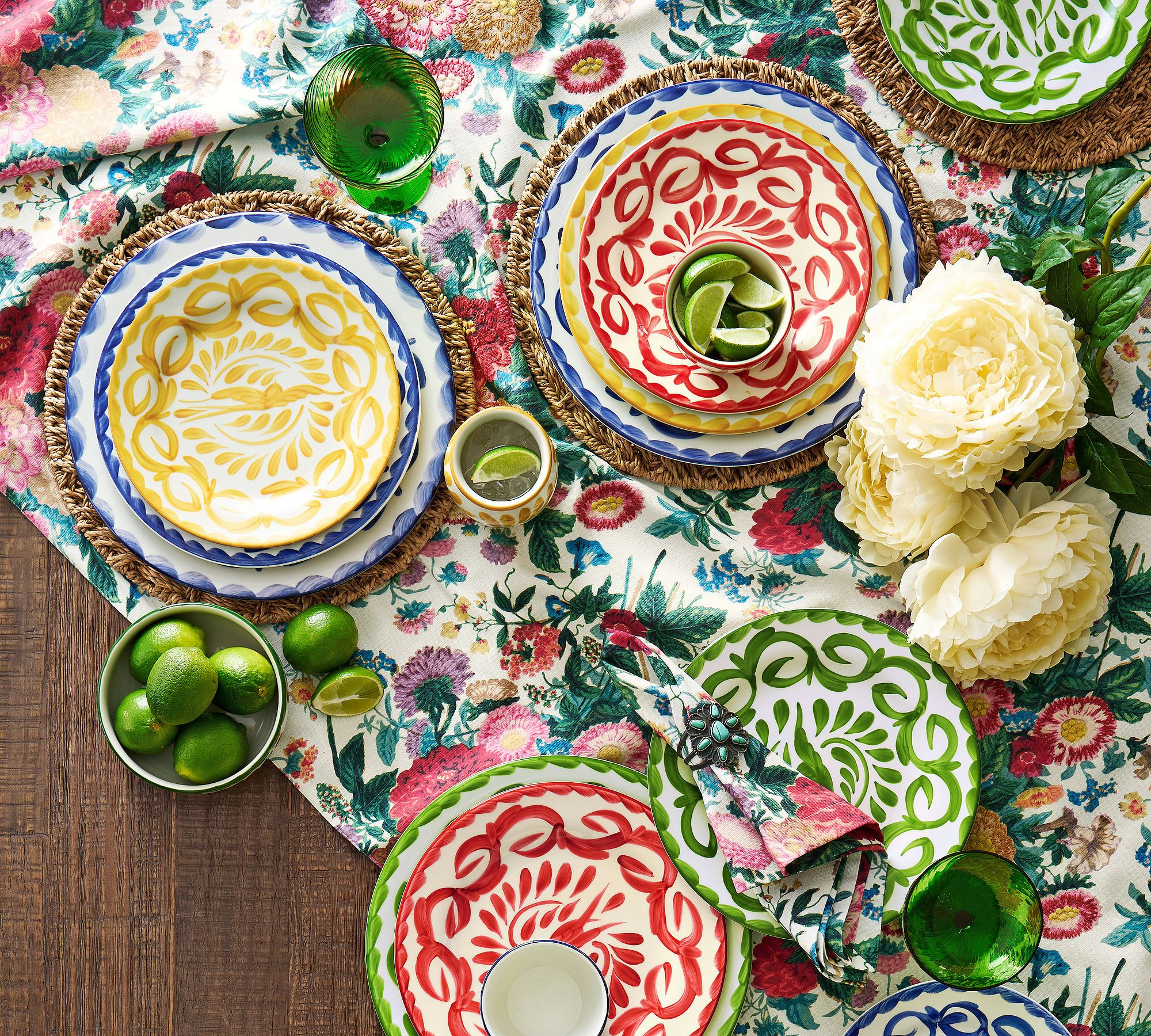 Puebla Porcelain Dinnerware Collection | Pottery Barn (US)