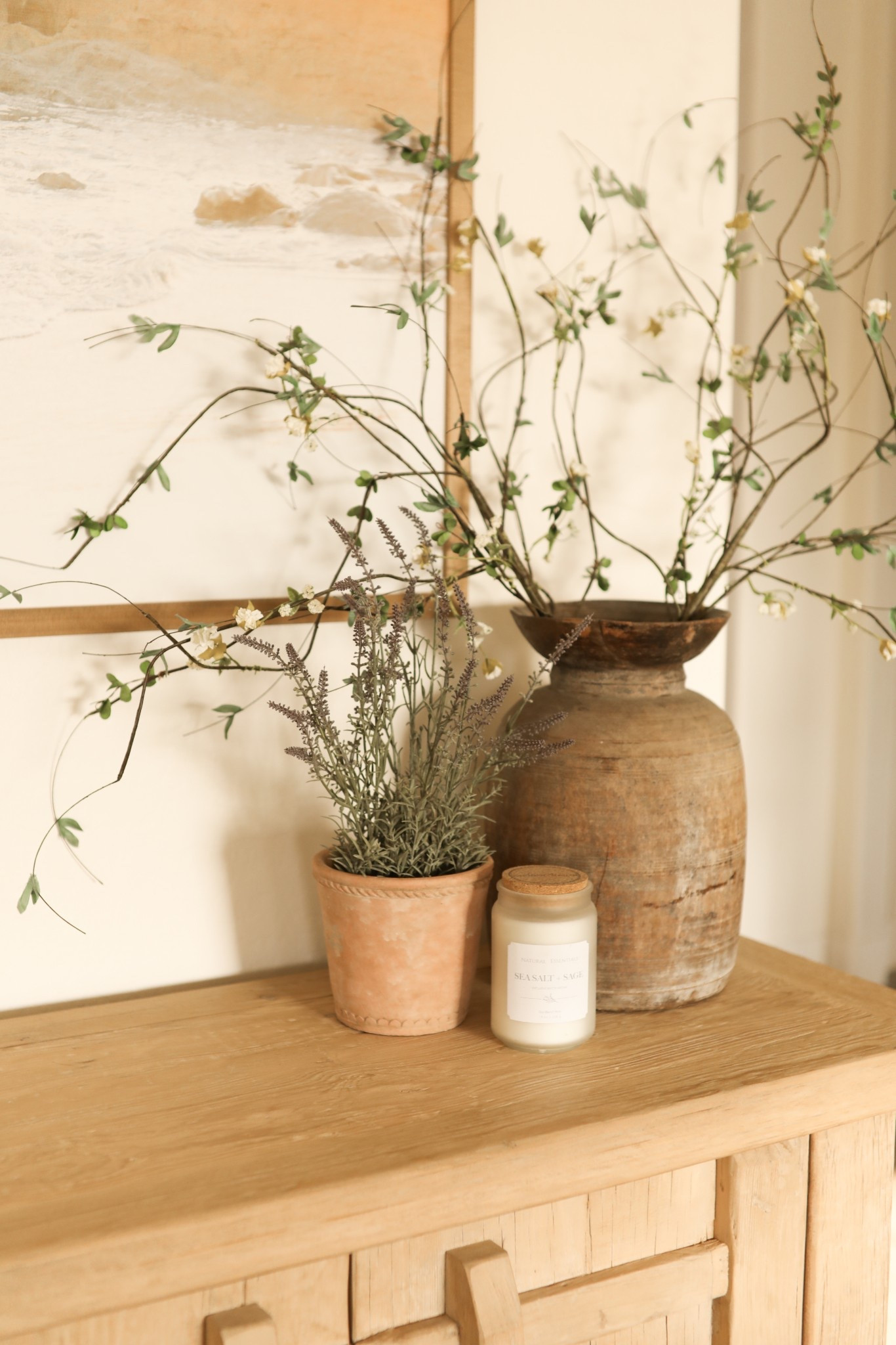 French-inspired console styling for spring! 🥰 I bought my faux lavender plant from IKEA but I believe it has been discontinued so I linked some similar ones! #springdecor #ltkhome #homedecor #consolestyling #consoletable

#LTKHome #LTKSeasonal