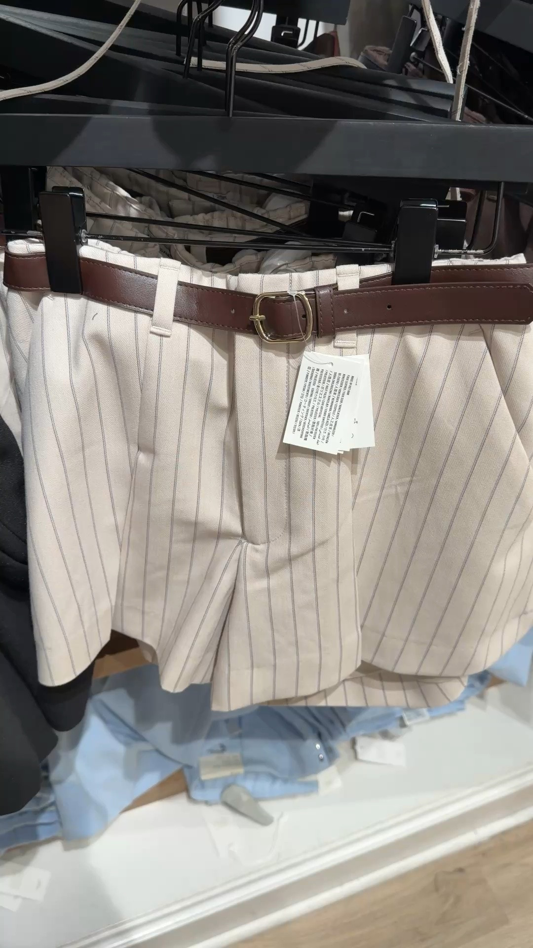 Tailored summer style! 🤎 Loving this Abercrombie vest and pleated shorts in the beige pinstripe. 🙌🏻 The wrap-front vest gives it a sophisticated look, while the matching shorts keep it effortless and wearable for summer. ☀️ Such a chic outfit that looks far more expensive than it is! Linked here with similar styles! #Abercrombie #SummerFashion #SummerStyle

#LTKxAbercrombie #LTKootd #LTKSaleAlert