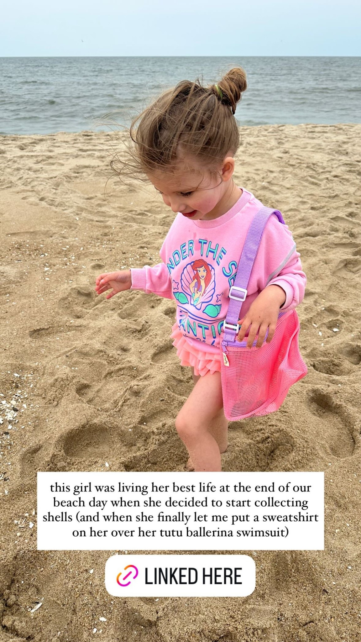 this girl was living her best life at the end of our beach day when she decided to start collecting shells (and when she finally let me put a sweatshirt on her over her tutu ballerina swimsuit)

#LTKKids #LTKSeasonal #LTKFamily