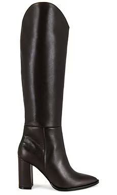 Steve Madden Bixby Boot in Dark Brown from Revolve.com | Revolve Clothing (Global)