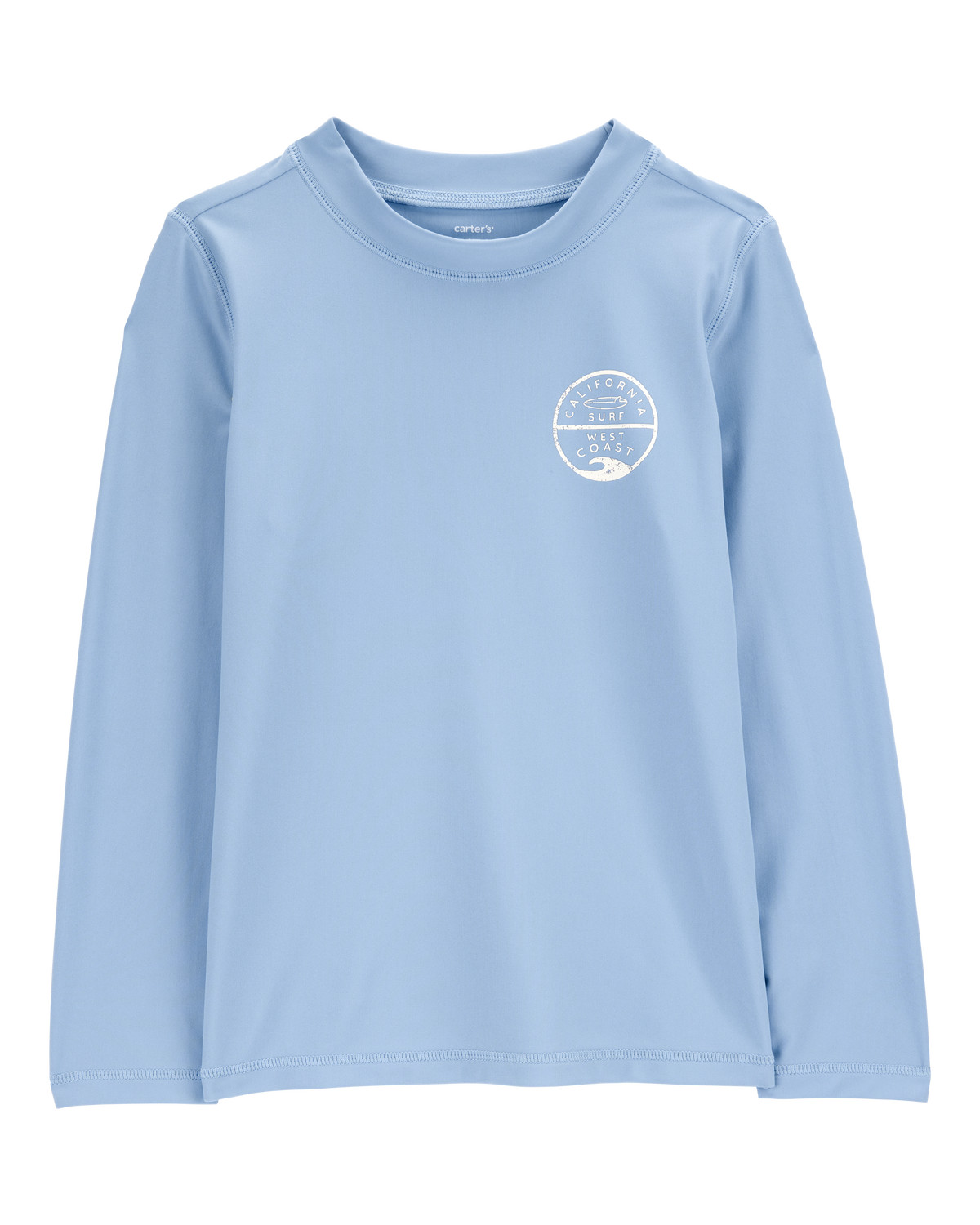 Kid Surfboard Long Sleeve Rashguard - Blue | Carter's Inc