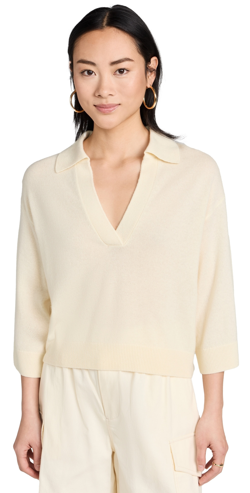 Le Kasha Bogra Cashmere Pullover Lemon One Size | Shopbop