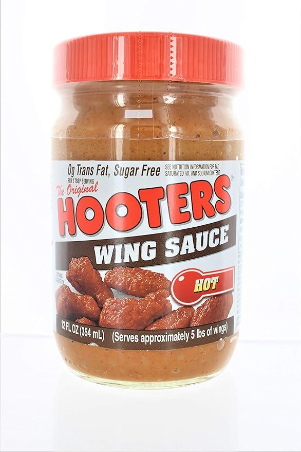 Hooters Sauce Wing Hot, 12 ounces (Pack of 1) | Amazon (US)