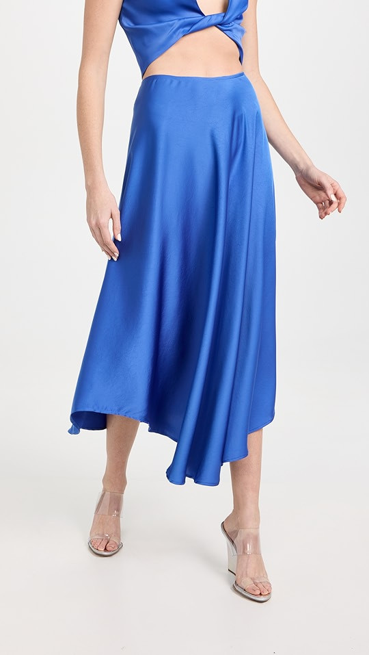 Satin Handkerchief Skirt | Shopbop