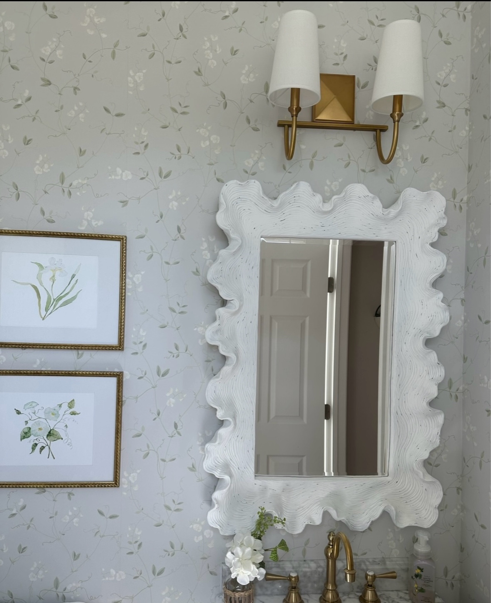 Powder room mirror the lowest price I’ve seen! ✨ 

#LTKSaleAlert #LTKHome