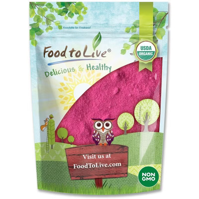 Organic Dragon Fruit Powder - by Food To Live  0,375 LB | Target