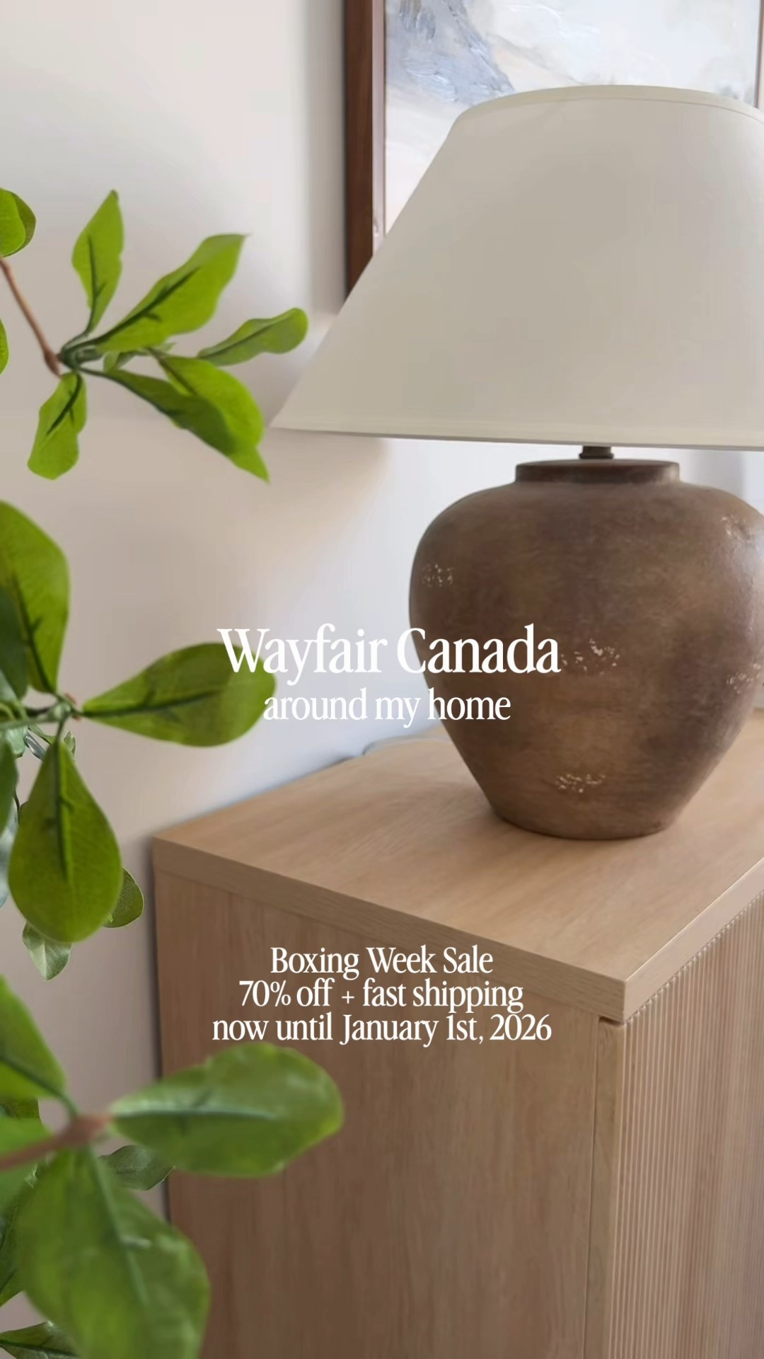 Wayfair Canada’s Boxing Week is on from now until January 1st, 2026! Enjoy fast shipping and savings up to 70% off! 

I love the cozy rug. It really grounds the space. And the ceramic lamp, storage bed, and this classic chandelier really brought everything together. 

If you are looking to elevate your home, check out Wayfair Canada! 

@WayfairCanada #WayfairCanada #WayfairCAHome #WayfairCAPartner #liketkit #canadianhomes #ltksale #ltkcanada #ltkcasa

#LTKholiday #LTKgiftguide #LTKhome