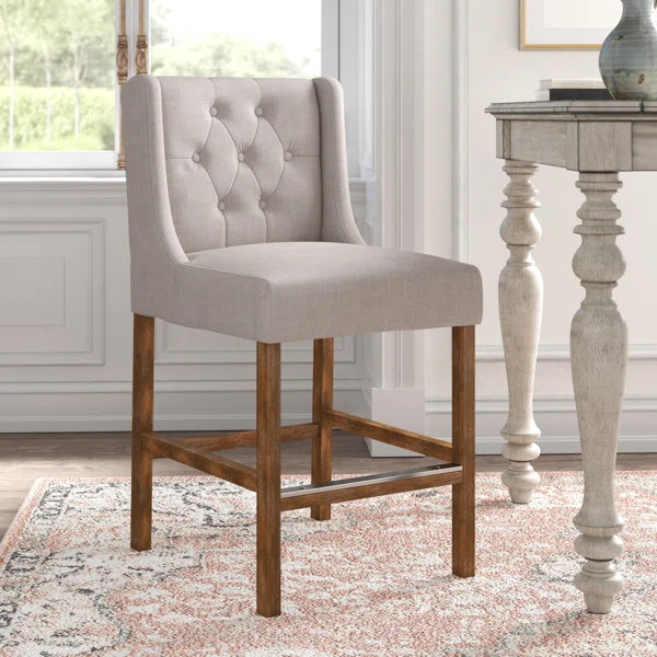 Avah Upholstered Bar & Counter Stool | Wayfair North America