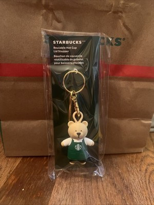 Starbucks Holiday Collection 2025 Bearista Lid Stopper Bear Keychain Brand New | eBay US
