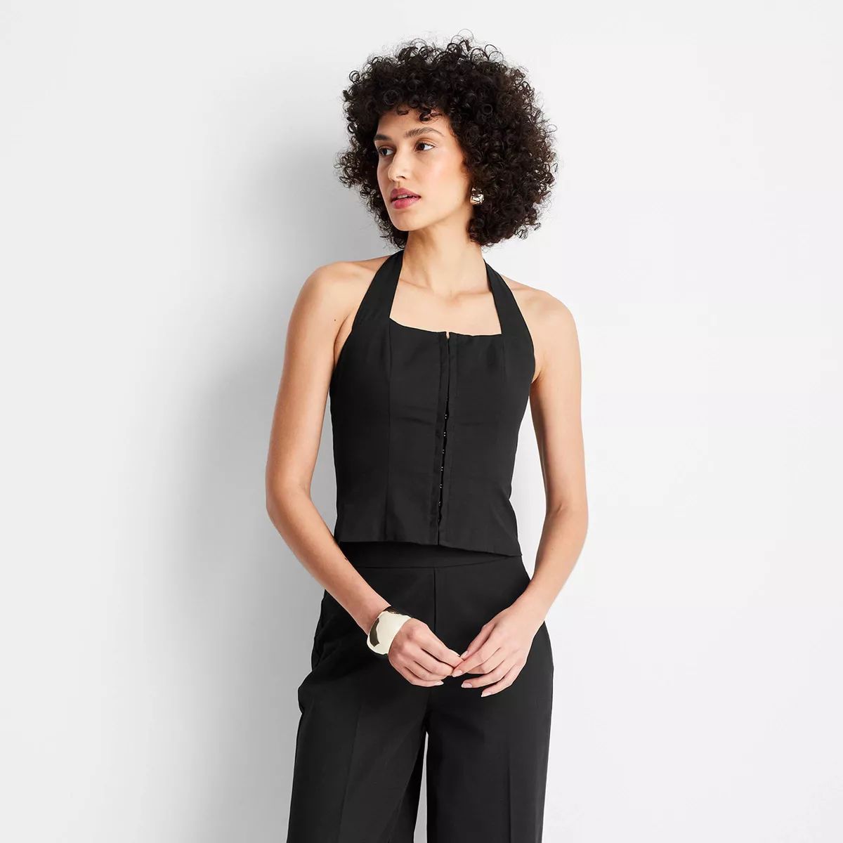 Women's Tie Neck Halter Top - Future Collective™ with Jenee Naylor | Target