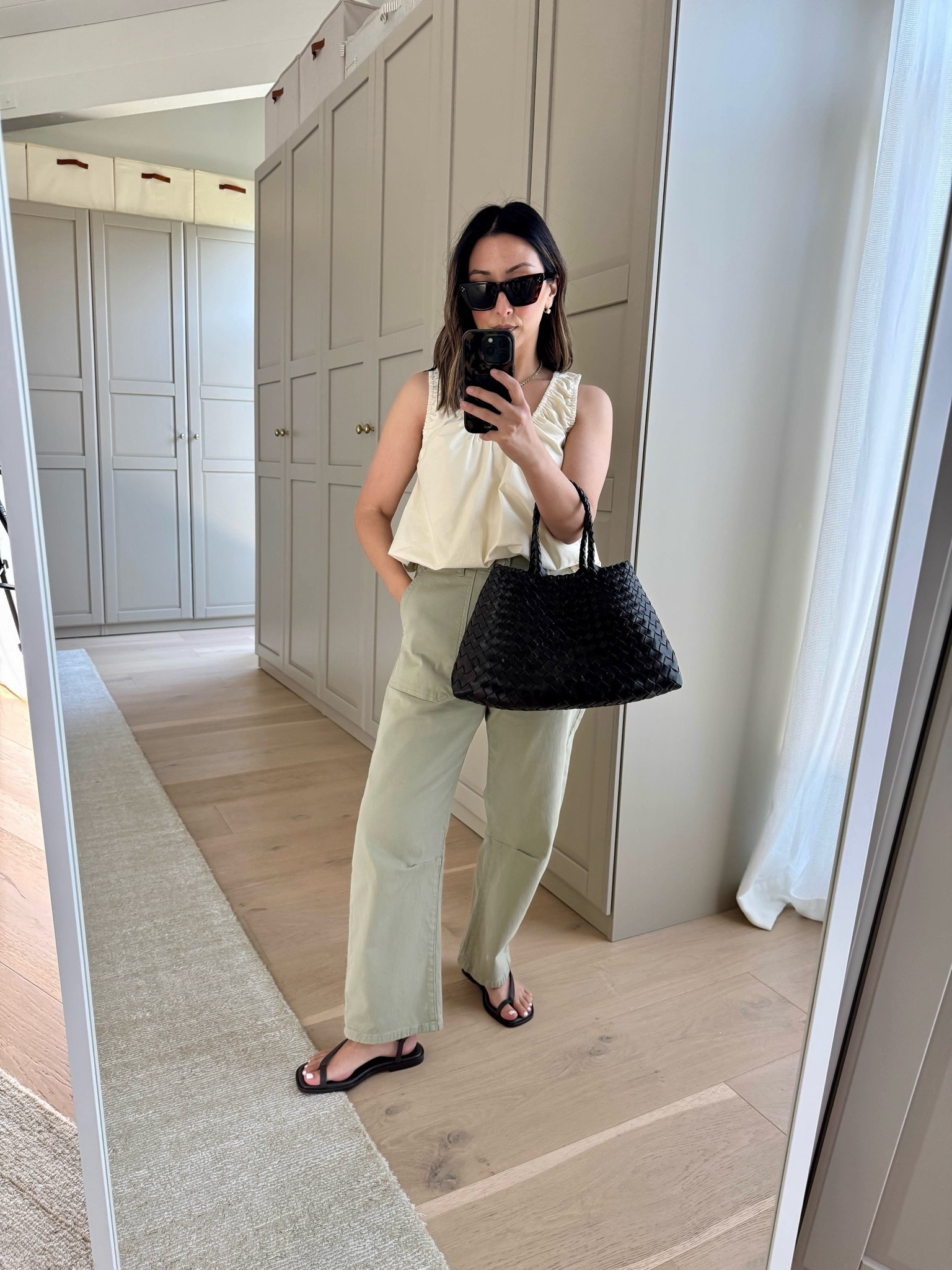The only summer jeans you need. love this color and this shape - so so flattering!!!

Zara tank small
Dl1961 Billie jeans 25
A.Emery sandals 5
Dragon Diffusion Santa Croce small
Celine sunglasses 
Dorsey James necklace 15”
Electric Picks earrings

summer outfits, petite style, summer style

#LTKmomlife #LTKootd #LTKPetite