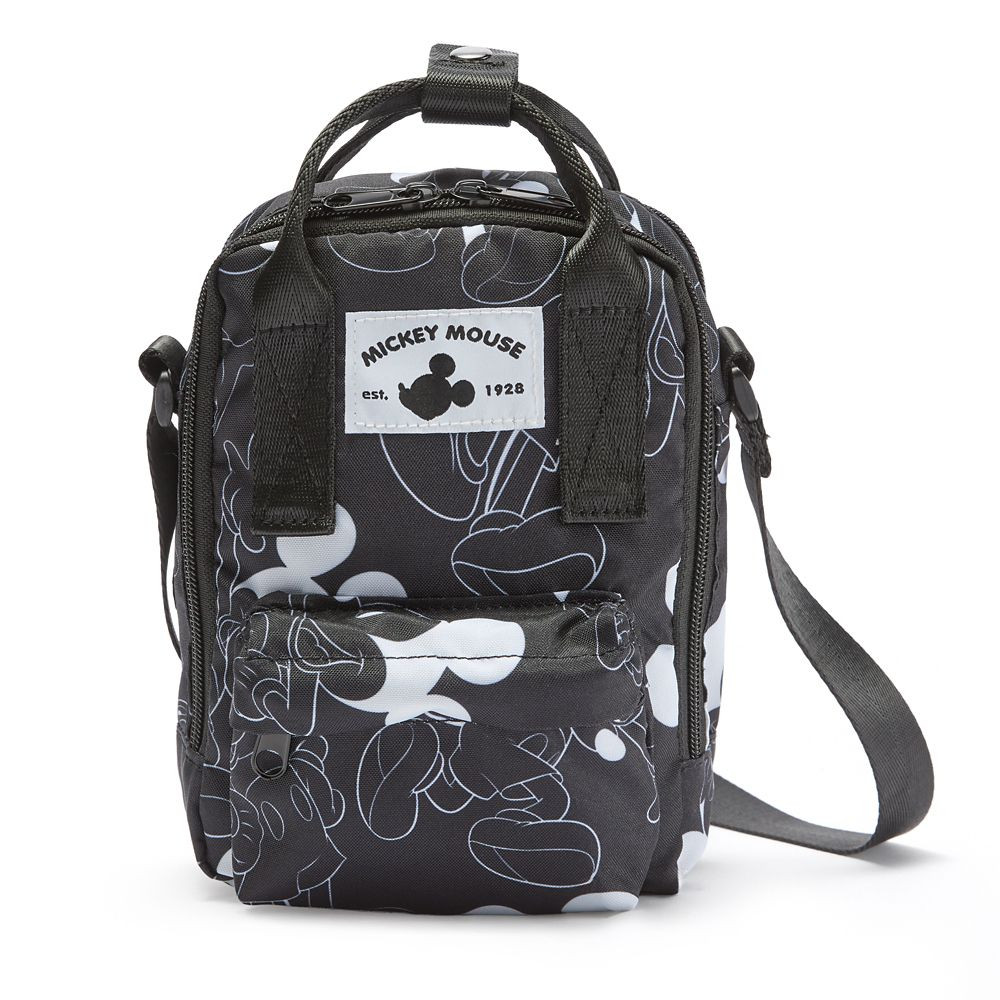 Mickey Mouse Black & White Sling Bag | Disney Store
