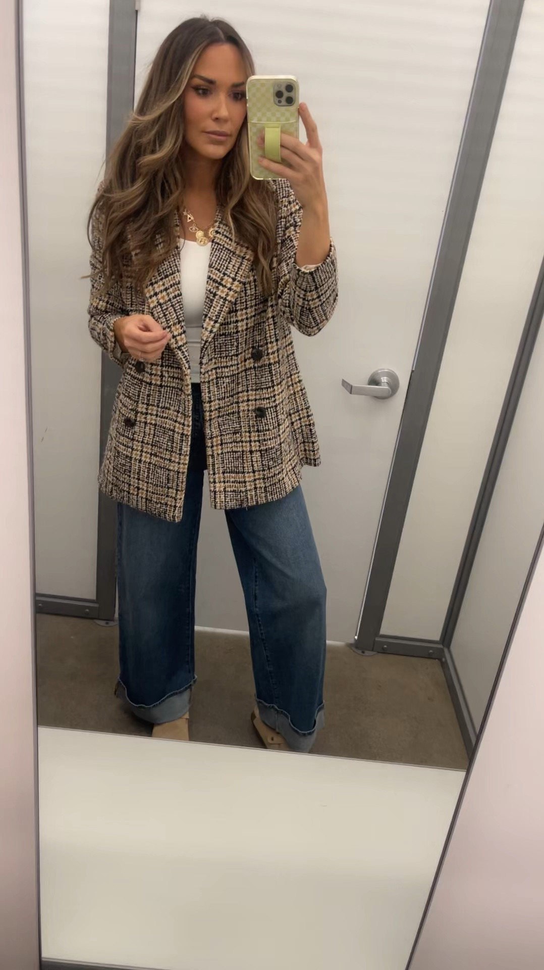 Walmart blazer in a small
Jeans size 6

#LTKStyleTip #LTKFindsUnder50