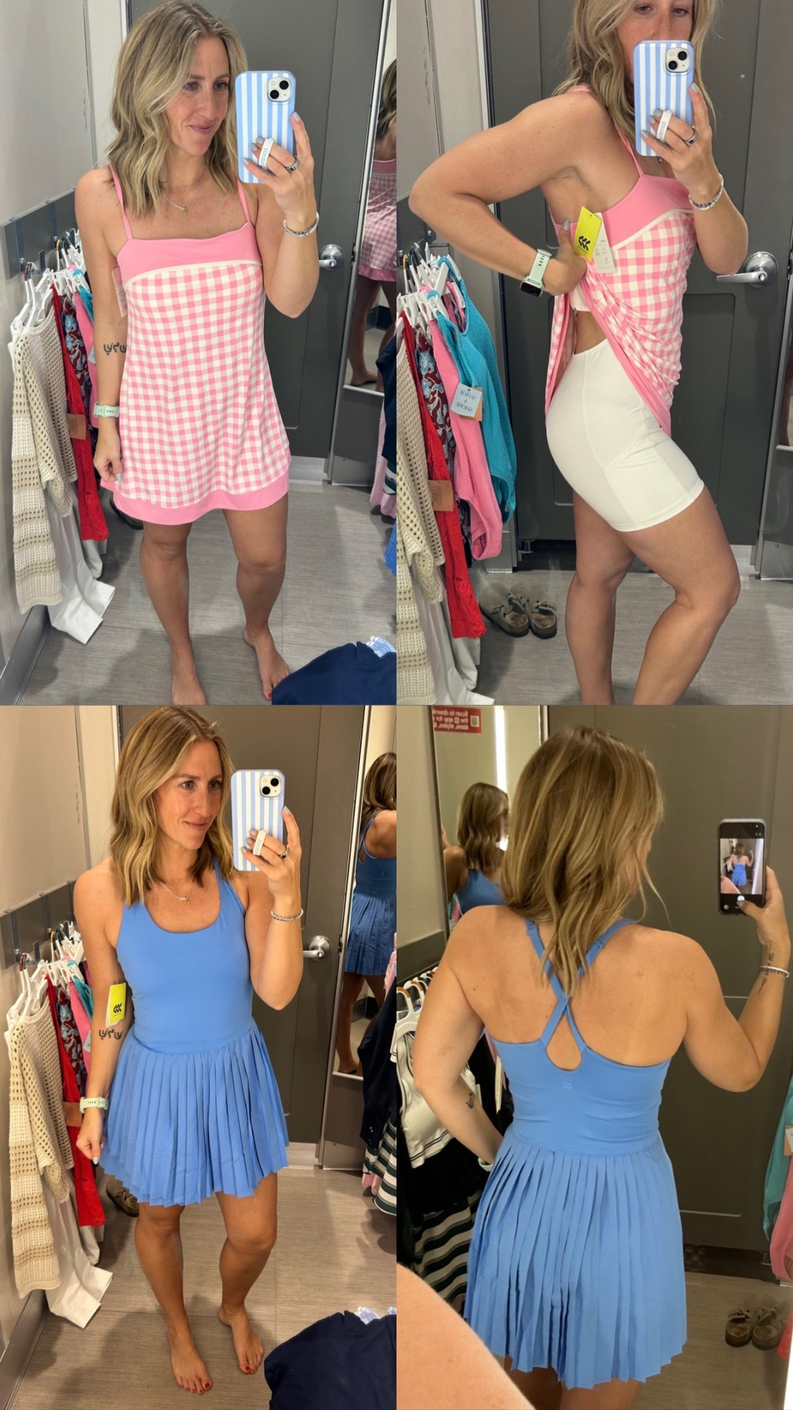 40% off target active dresses!

Medium in pink (it’s short!) and small in blue. 

#LTKActive #LTKSaleAlert #LTKootd