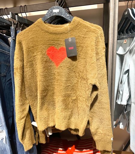 #redheart #heart #love #valentines #redheartsweater #heartsweater #cozy #comfy #gift #february #levis #levistops #classic 

#LTKGiftGuide #LTKcurves #LTKstyletip