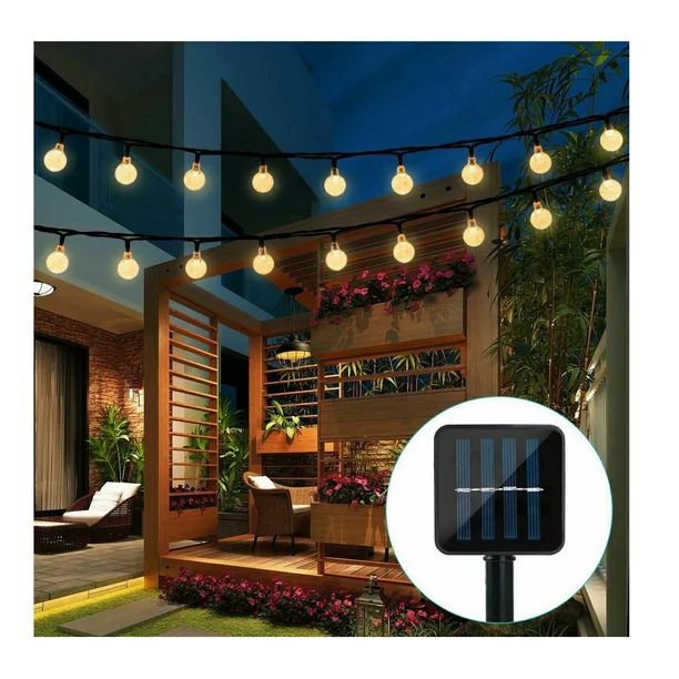 Solar Powered 30 LED String Light Garden Path Yard Decor Lamp Outdoor Waterproof | Walmart (US)