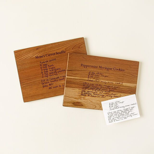 Personalized Family Recipe Board | UncommonGoods