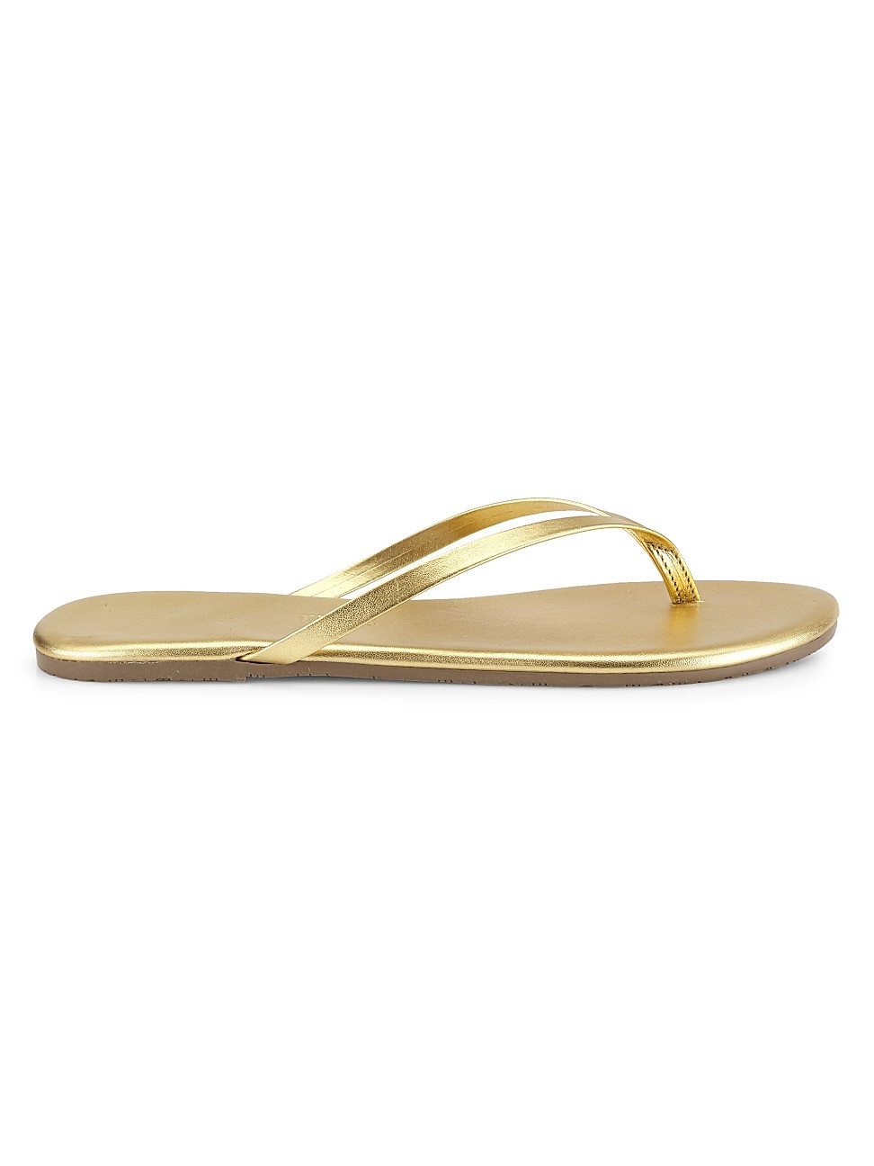 Women's Metallics Leather Flip Flops - Blink - Size 7 | Saks Fifth Avenue