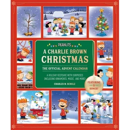 Peanuts: A Charlie Brown Christmas: The Official Advent Calendar (Featuring 5 Songs!) : A Holiday Ke | Walmart (US)