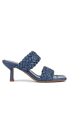 Lola Cruz Aina Sandal in Azul Denim from Revolve.com | Revolve Clothing (Global)