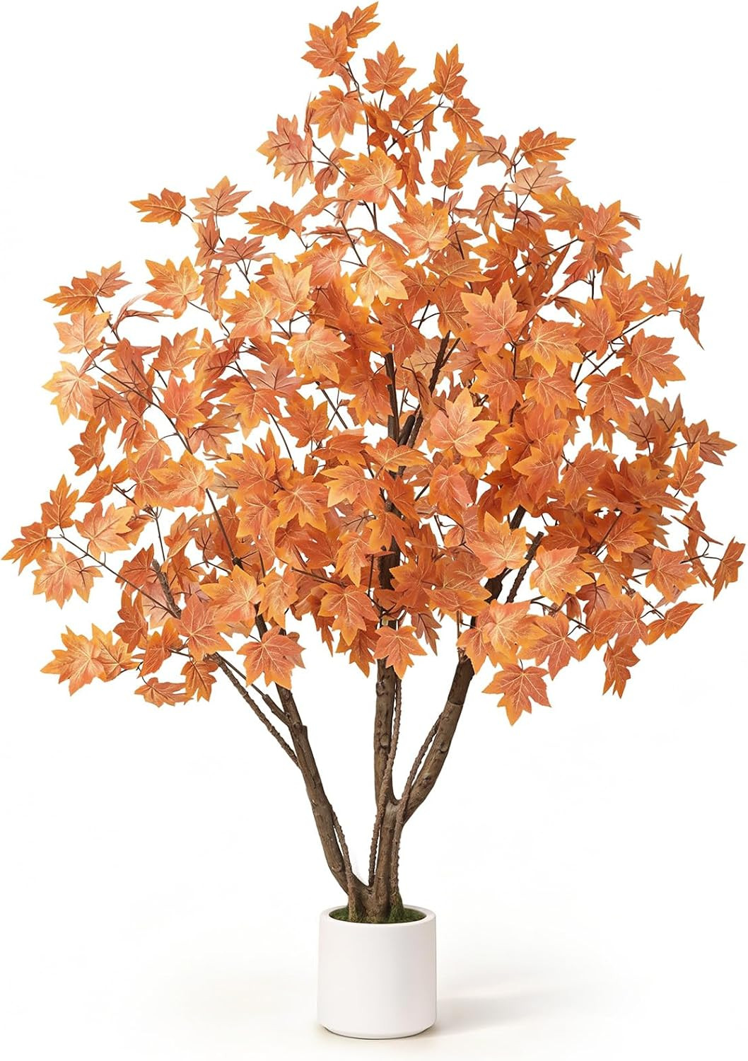 Artificial Fall Maple Tree 5FT, Indoor Outdoor Faux Tree | Amazon (US)