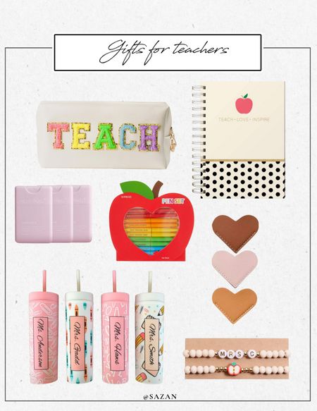 Gift ideas for teachers 🍎

#teacherappreciation #teachergifts

#LTKGiftGuide #LTKitbag #LTKstyletip