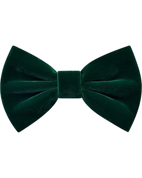 HOULIFE Boys Kids Pre-tied Bowtie Velvet Solid Color Formal Tuxedo Bow Tie for Toddlers Children ... | Amazon (US)