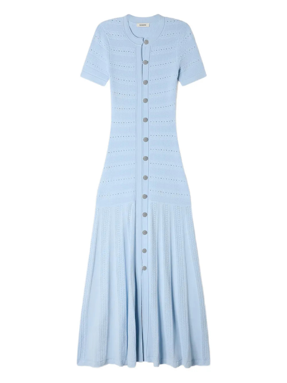 midi buttoned knitted dress | Farfetch Global