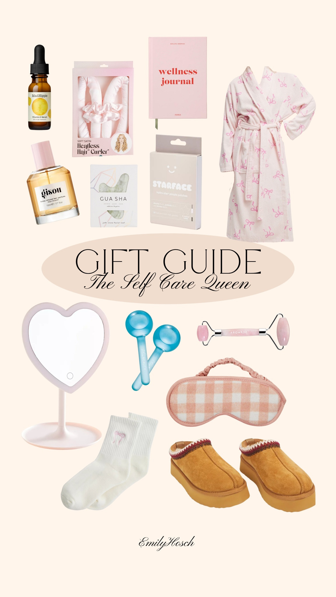 Self Care Gift Guide

The perfect gift guide for you or any other self care queens. All items linked, DM for any questions!! 💗

Self care gift  gift guide  gifts for her  Christmas gifts  jade roller  eye ice roller  eye mask  bow robes  womens Robes  gisou  star patches  pimple patches  heartless curls  emilyhosch

#LTKGiftGuide #LTKStyleTip #LTKBeauty