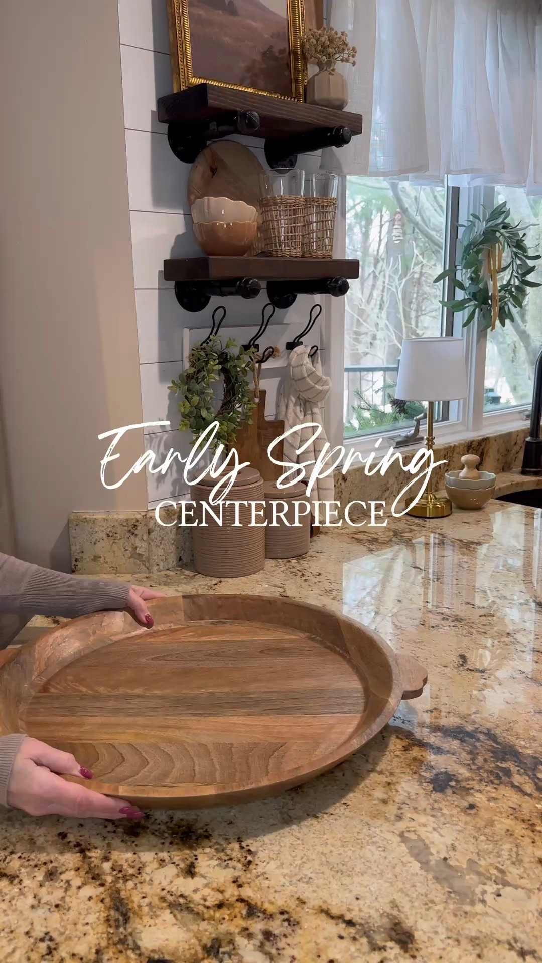 Style With Me Spring Centerpiece 

Follow @farmtotablecreations on Instagram for more neutral home inspiration 🤍

Soft spring styling doesn’t have to be complicated to feel beautiful. This simple tray arrangement uses just four full cherry blossom stems in a warm brown vase to create height, fullness, and that fresh seasonal look. Paired with classic black taper holders, flameless candles, and the sweetest bunny and chick accents, it adds a cozy spring touch to your home.  Easy, affordable pieces that instantly make your space feel warm, inviting, and ready for the season.

#springdecor #springhome #kitchendecor #countertopdecor #traydecor #homedecor #vase #floralstems #candles #bunnydecor #seasonaldecor #kitchenstyling #neutraldecor #homefinds #decorfinds #ltkhome

#LTKSeasonal #LTKHome #LTKSaleAlert