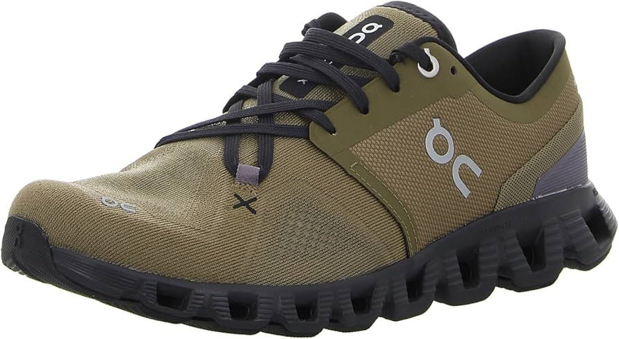 On Men's Cloud X 3 Sneakers, Hunter | Black, 11.5 Medium US | Amazon (US)