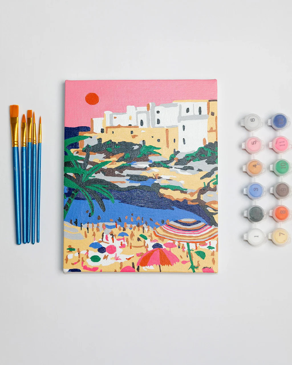 Mini Paint By Numbers - Italian Summer | ban.do