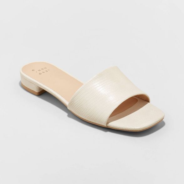 Women's Summer Dress Slide Sandals - A New Day™ | Target