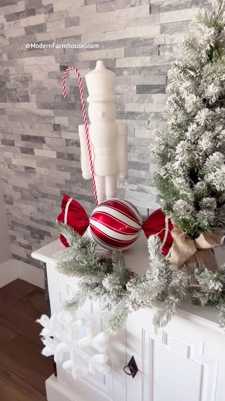 2ft Nutcracker Christmas decoration at Modern Farmhouse Glam $25

Christmas tree forest cluster skinny Christmas trees. Giant wrapped candy decor. Flocked Christmas trees. Candy cane. Garland. holiday 

#LTKSeasonal #LTKHoliday #LTKhome