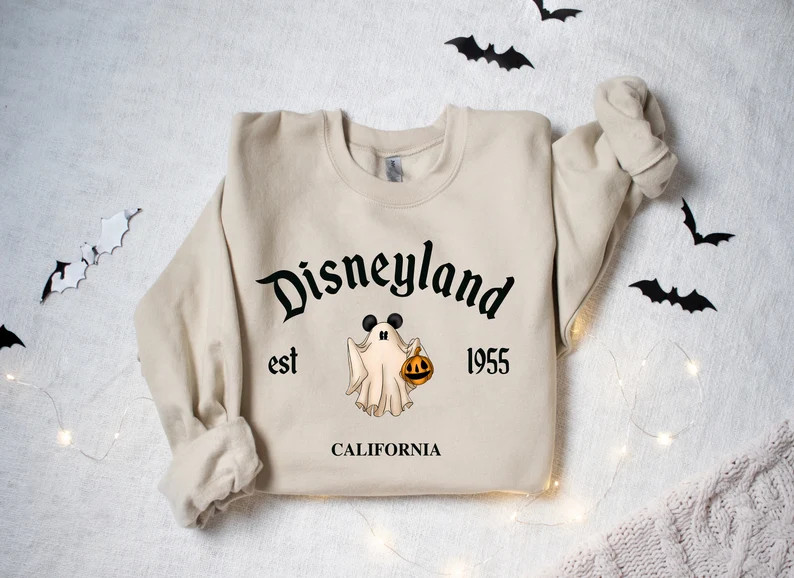Magical Land Halloween Sweatshirt, Trendy Sweatshirt, Disneyland Sweatshirt, Oversized Sweatshirt... | Etsy (Global)