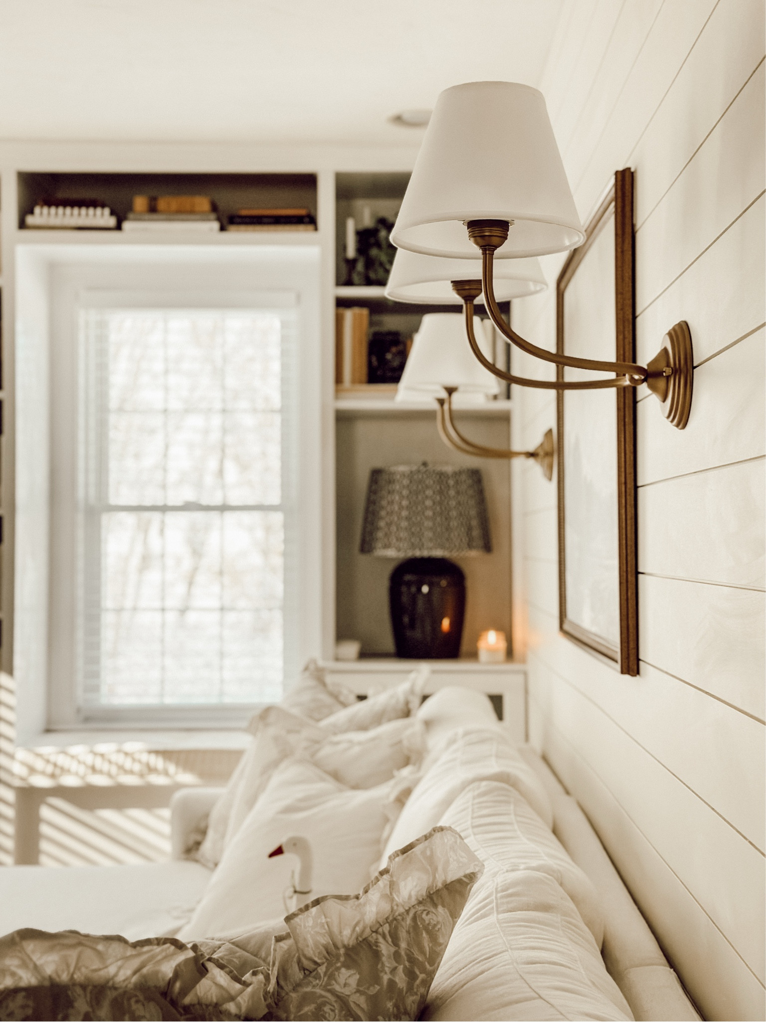 Loving our new wall sconces in the living room. 

#LTKHome #LTKFindsUnder100