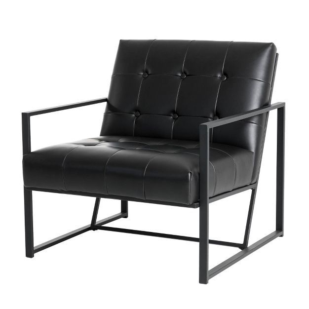 PU Leather Accent Chair - Glitzhome | Target