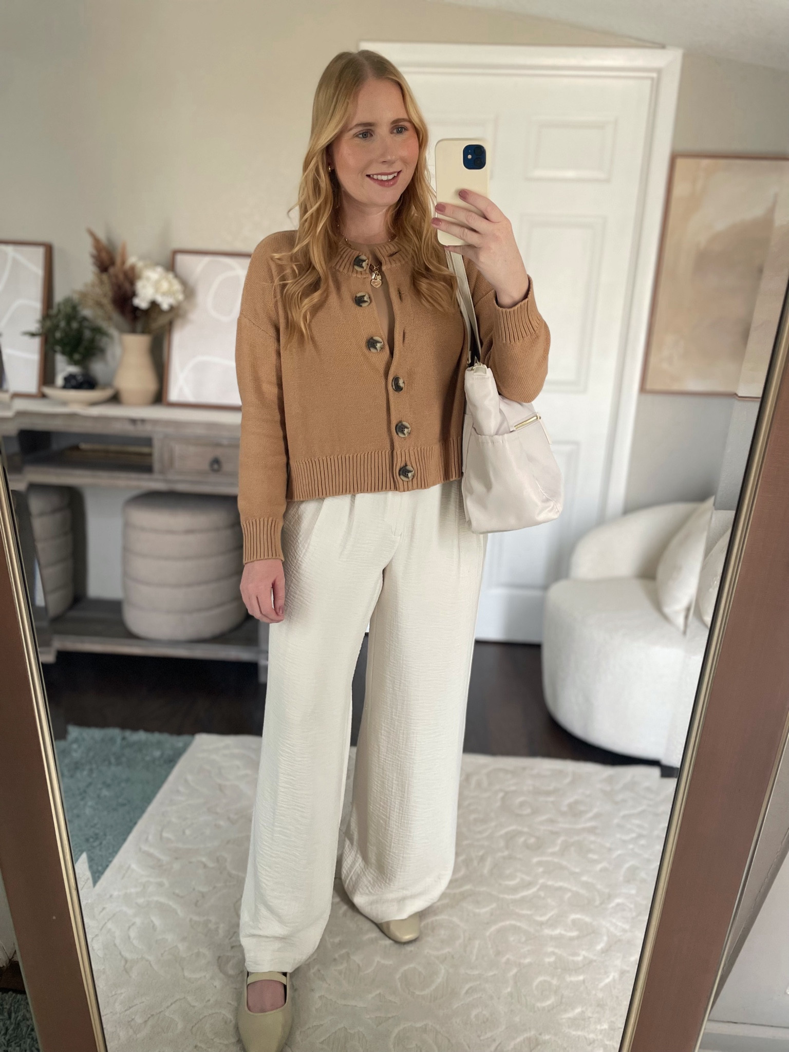 Work outfit idea for spring / summer // cardigan: size medium, trousers; size 10/M

#LTKFindsUnder50 #LTKSeasonal #LTKWorkwear