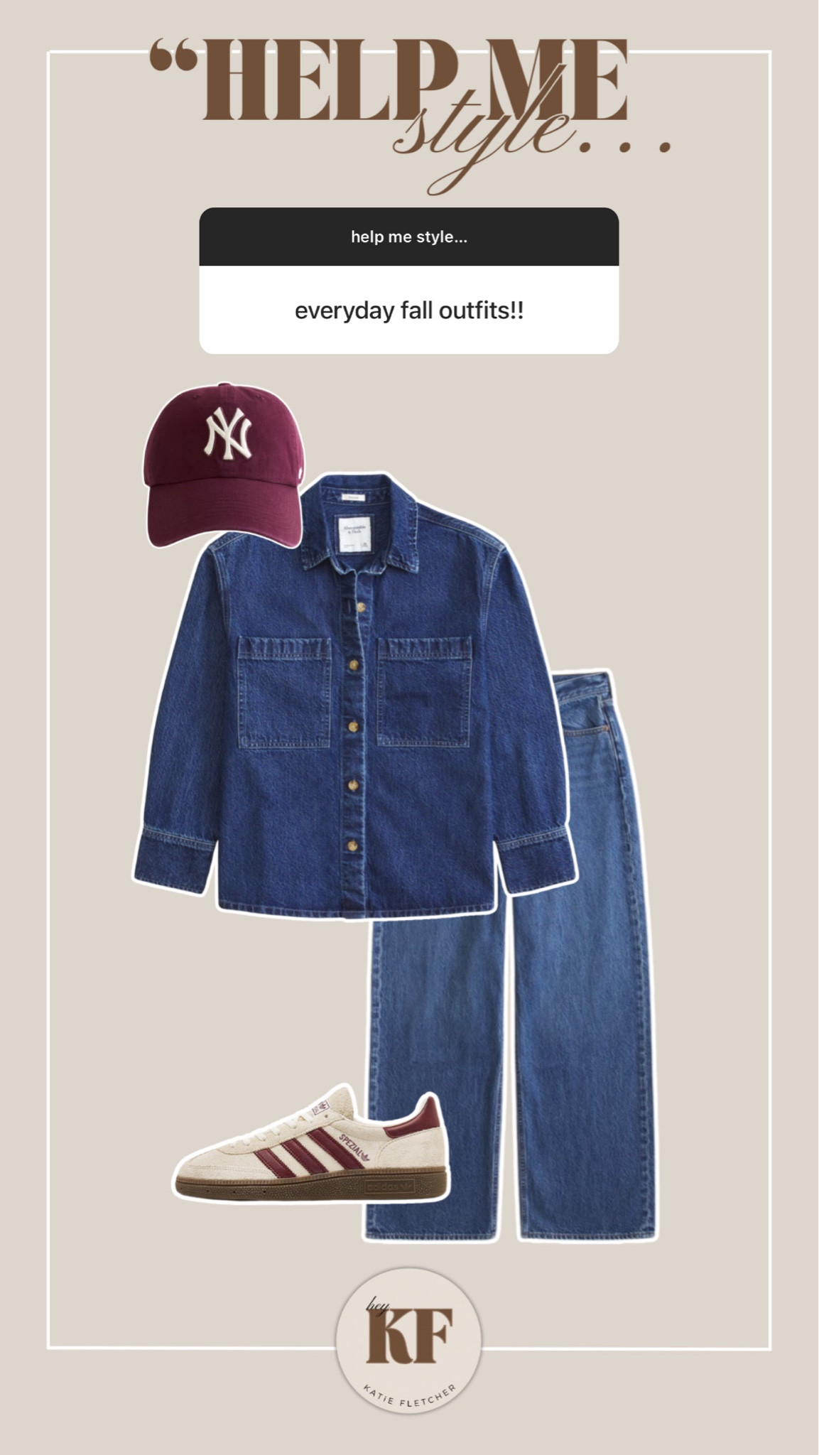 Denim on denim casual outfit for fall!

#LTKSeasonal #LTKFindsUnder100 #LTKStyleTip